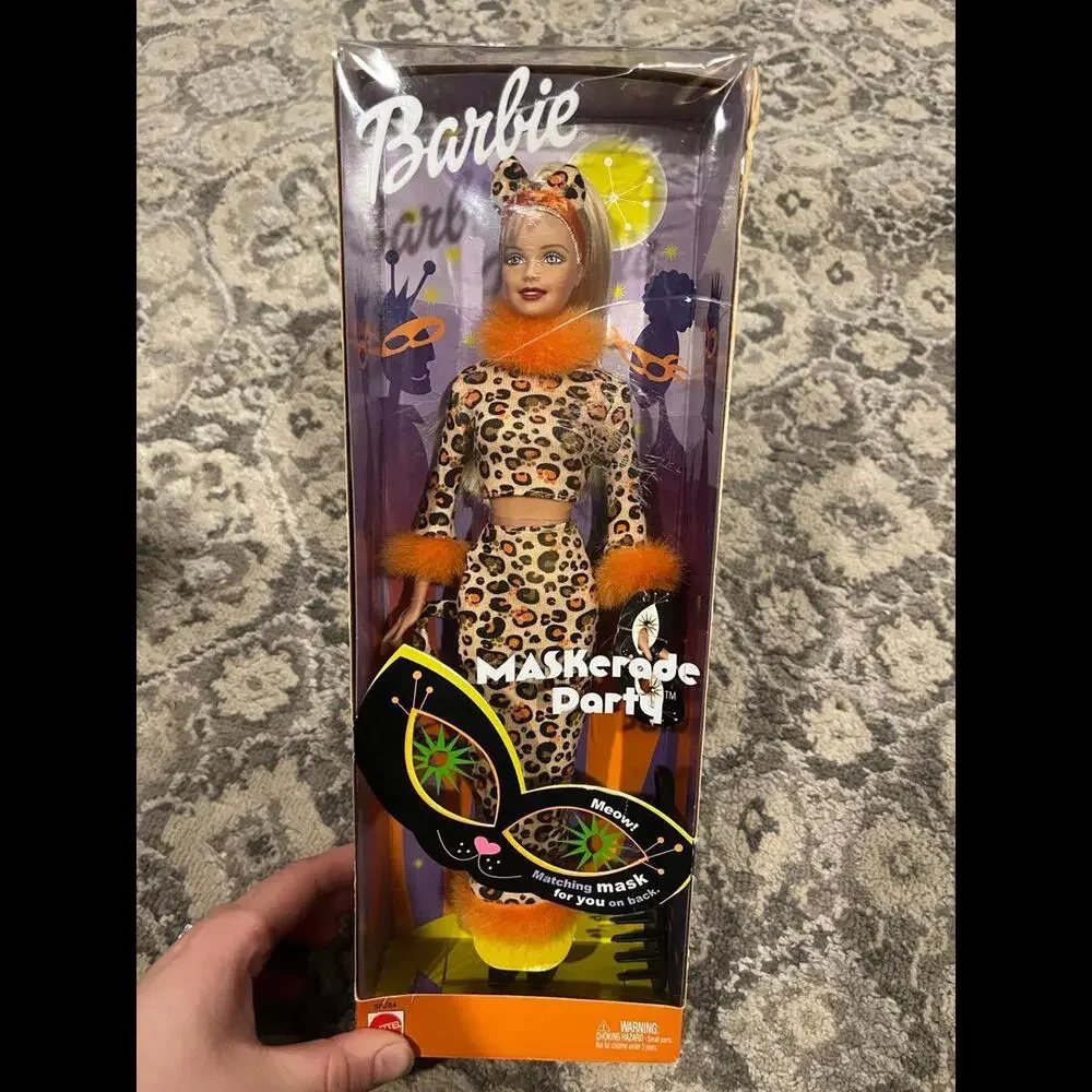 BARBIE - MASKERADE‎ PARTY - BARBIE 2002 Mattel NRFB RARE